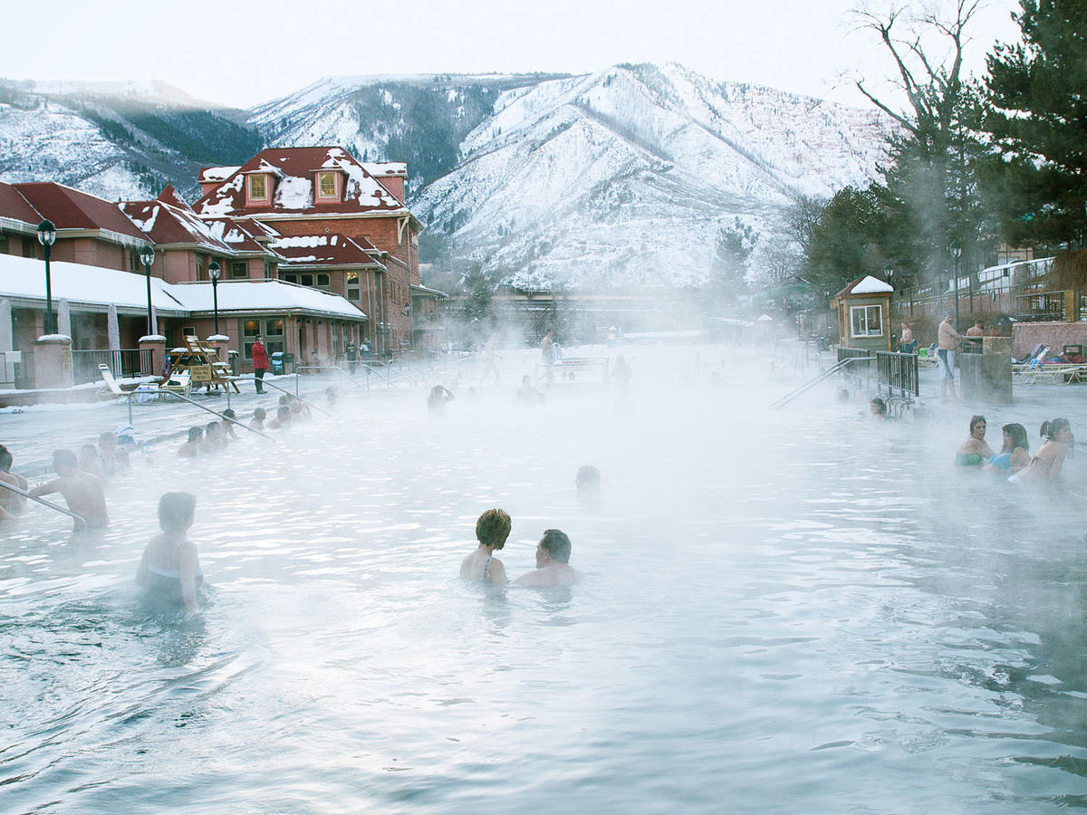 Your Winter Guide To Glenwood Springs Colorado Sunset Magazine   Glenwood Hot Springs 1111 0 0 