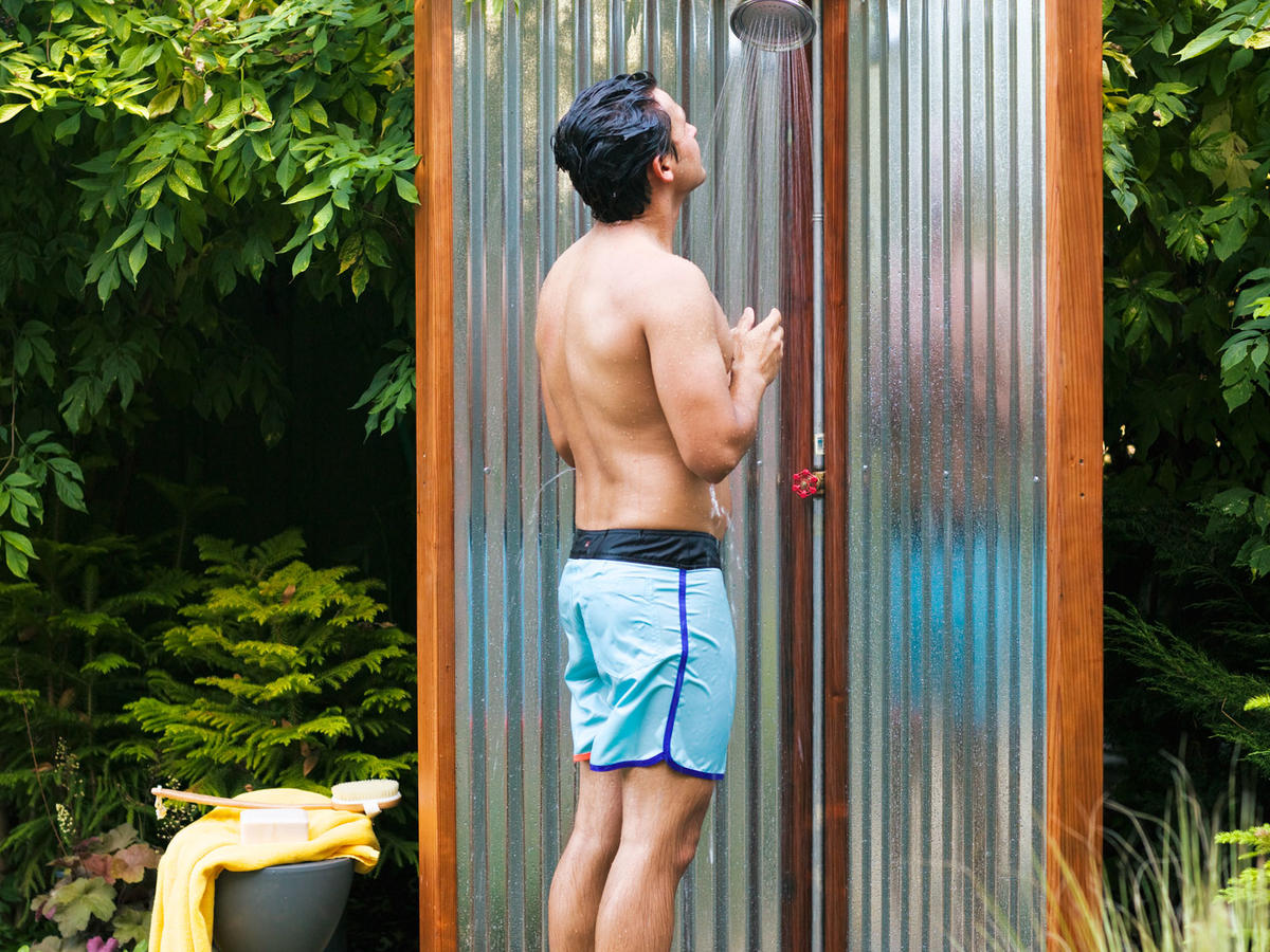Make Your Own Outdoor Shower Make Your Own Outdoor Shower