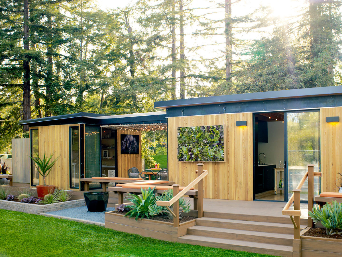 Meet Our California Prefab Home Sunset Magazine   Modern Cottage Ext 1009 M 