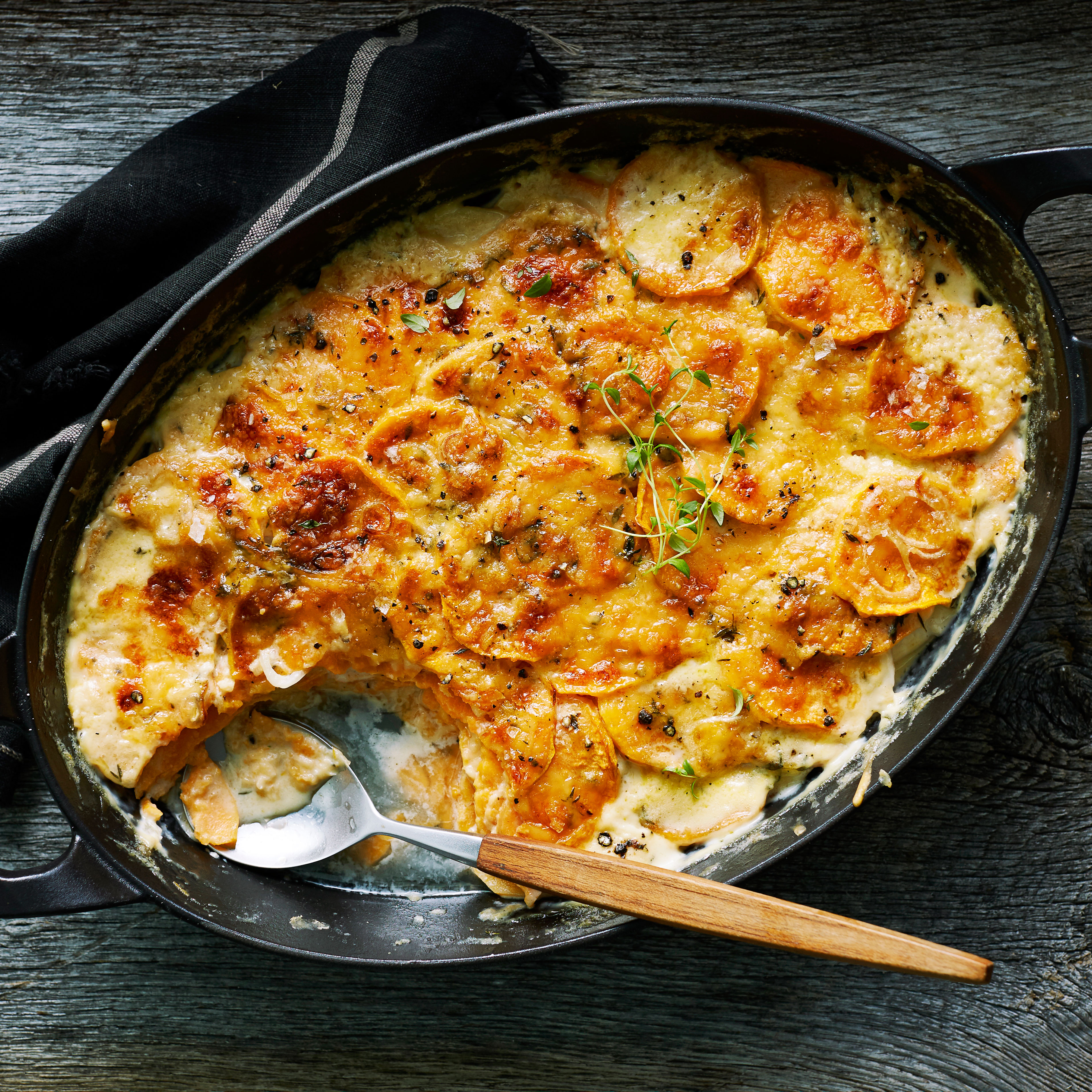 su-Sweet Potato and Gouda Gratin Image