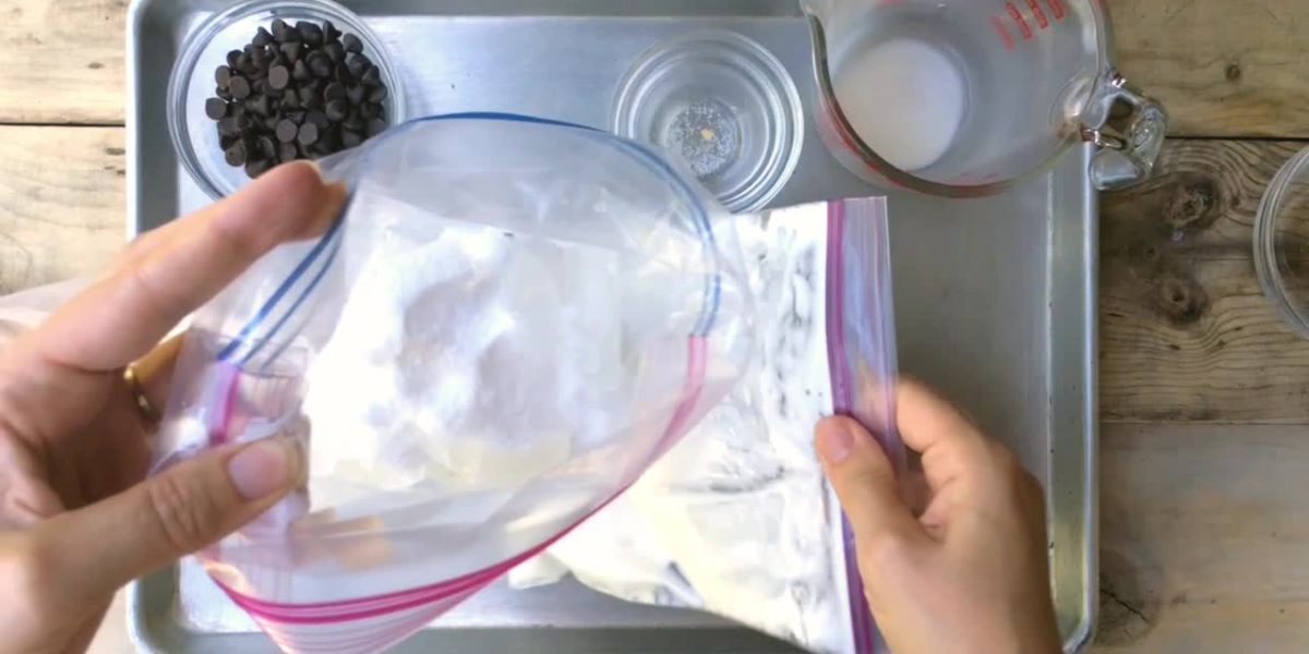 How to Make Ice Cream in a Bag