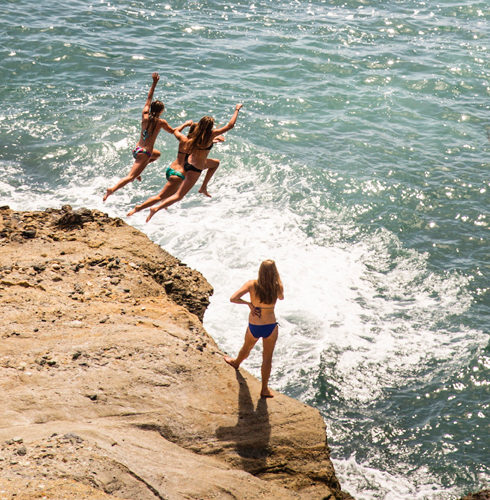 Jumping for Joy, Laguna Beach
