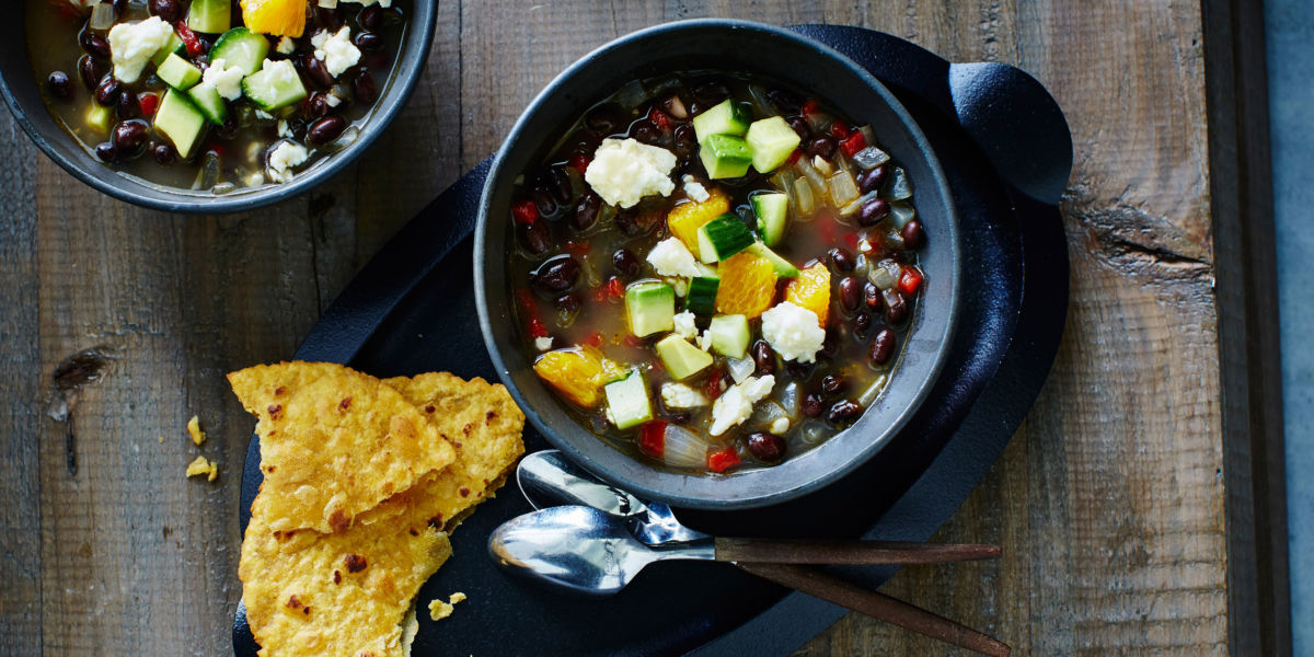 black-bean-soup-with-avocado-orange-and-cucumber