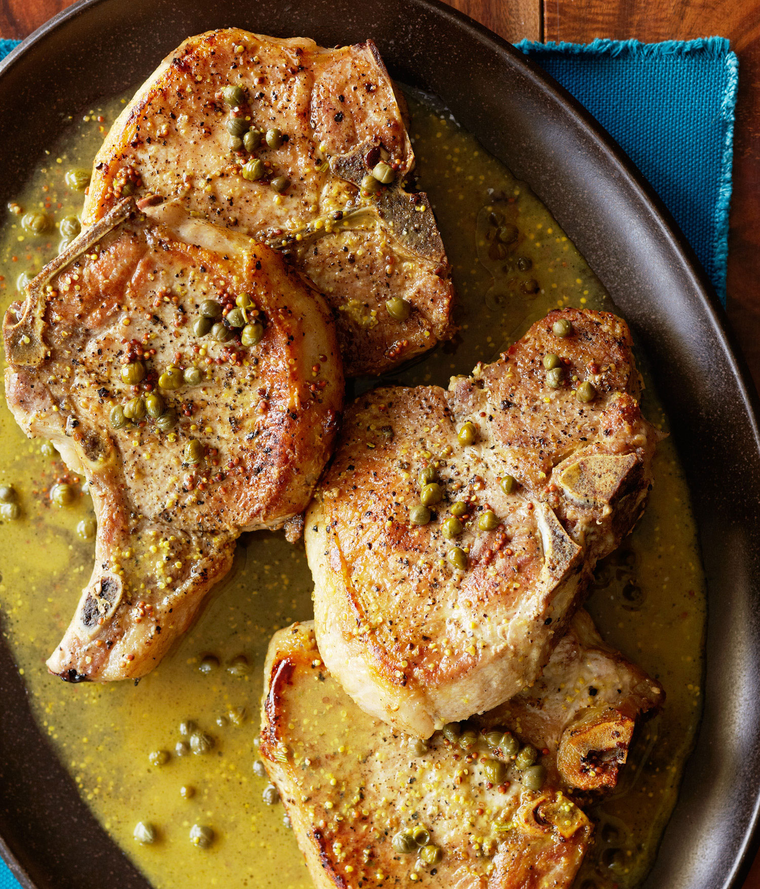 pork-chops-with-mustard-rosemary-and-capers