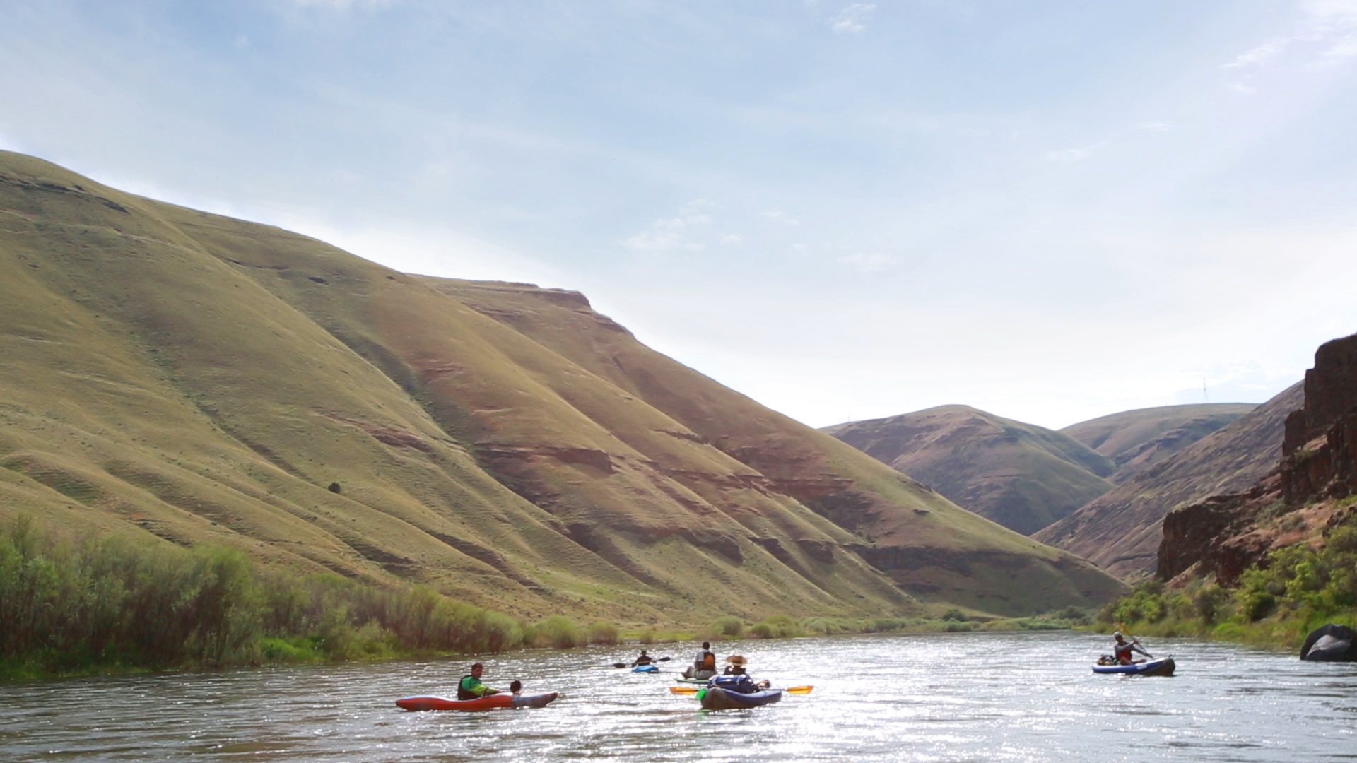 Boat Camping Trip on Oregon's John Day River