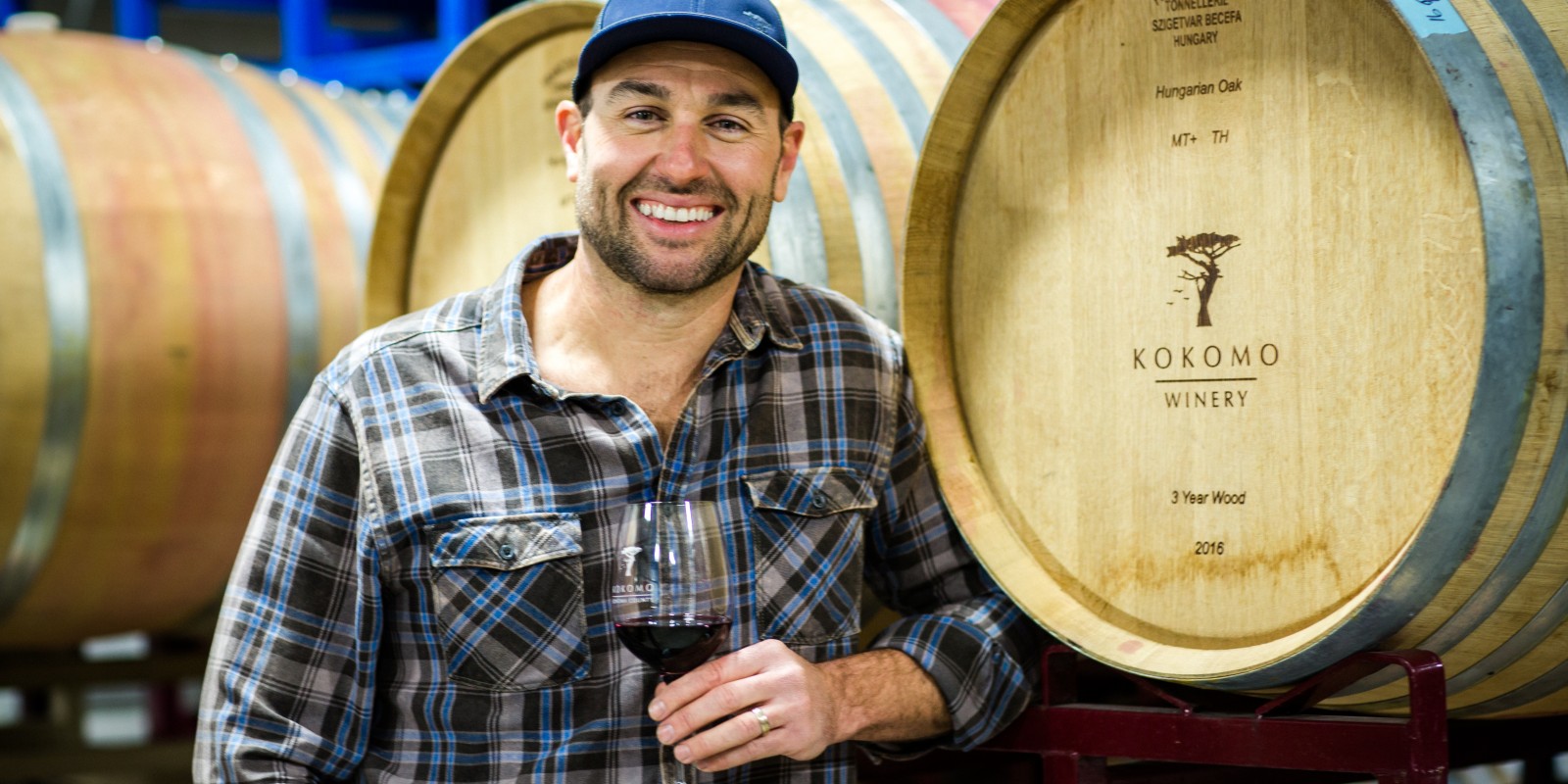 Kokomo Winery's Erik Miller
