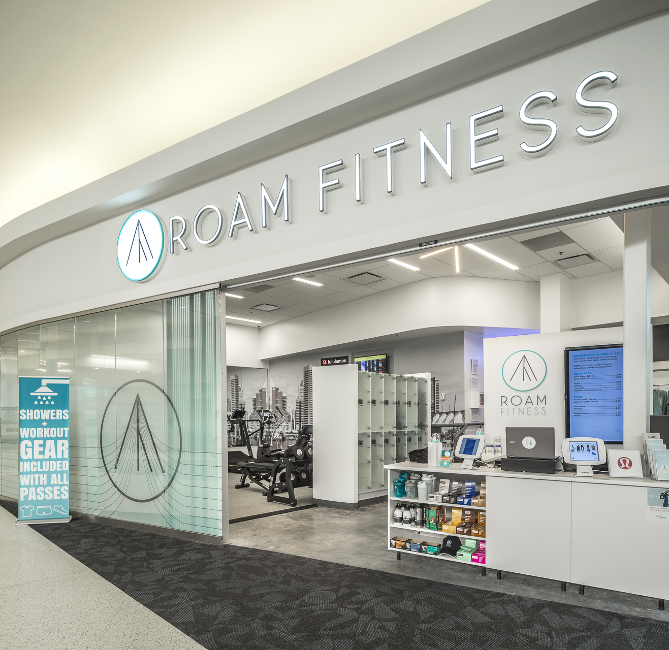 Roam Fitness Airport Gyms