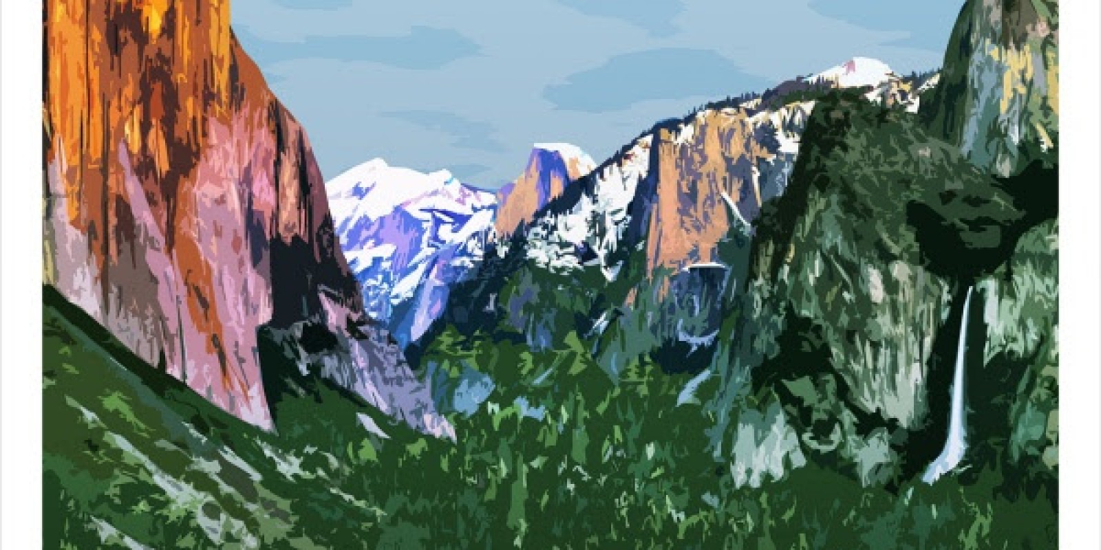Rob Decker Yosemite National Park Poster