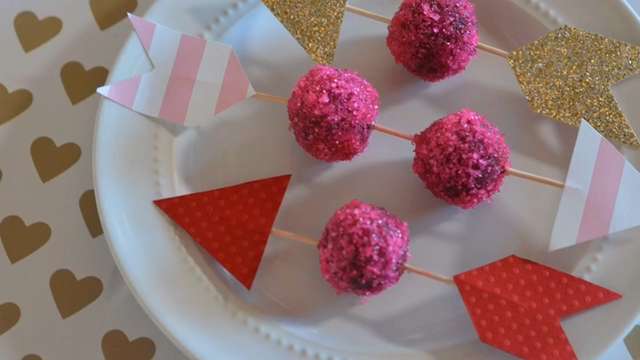 How to Make Cupid's Arrow Truffles