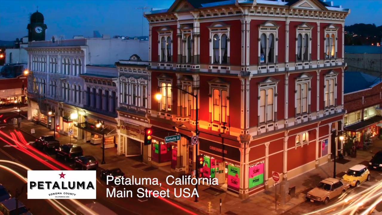 Explore Petaluma, California's main street