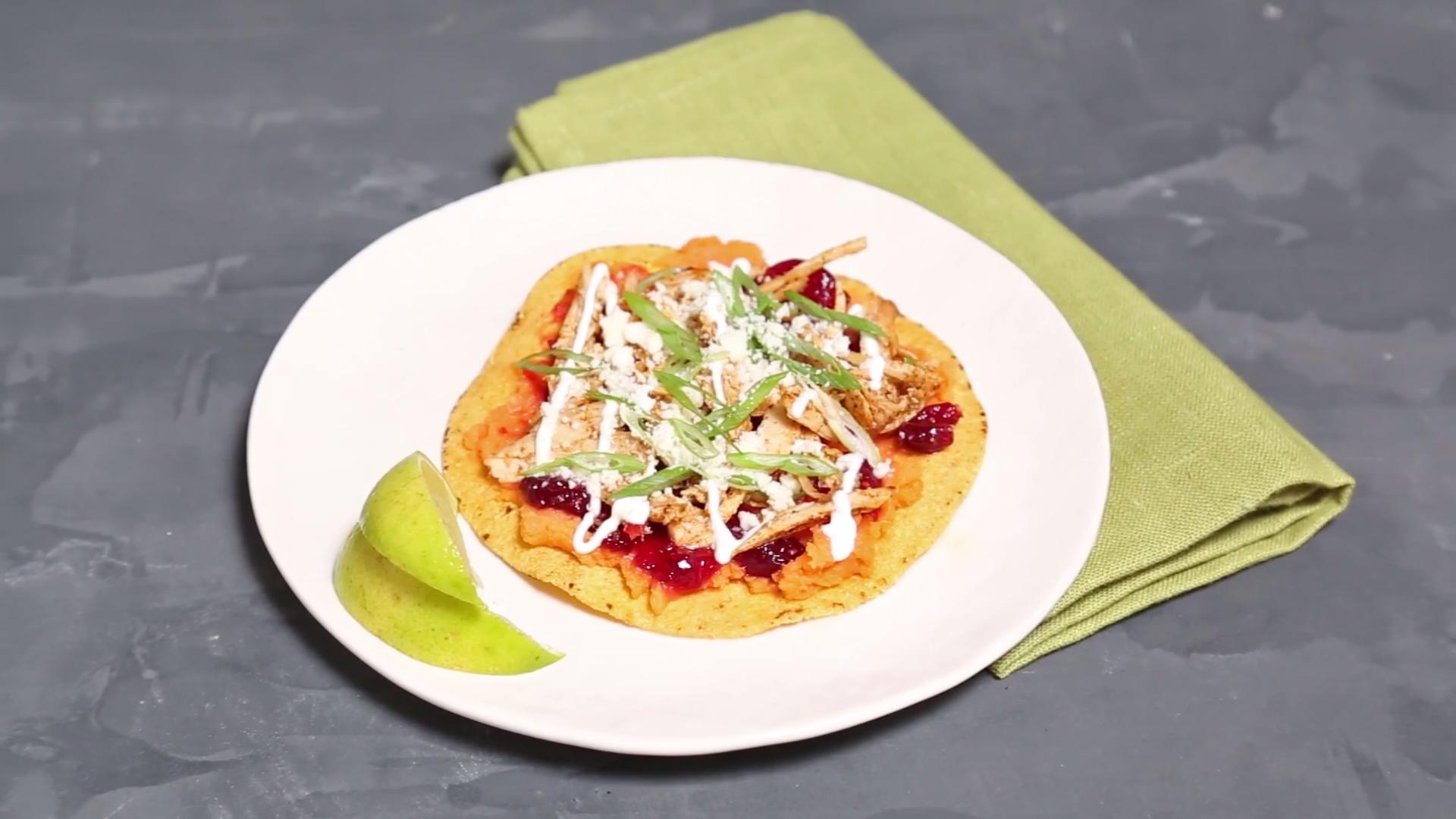 How to Make Thanksgiving Leftovers Tostadas