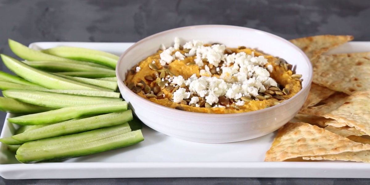 Hummus Pumpkin Dip Recipe
