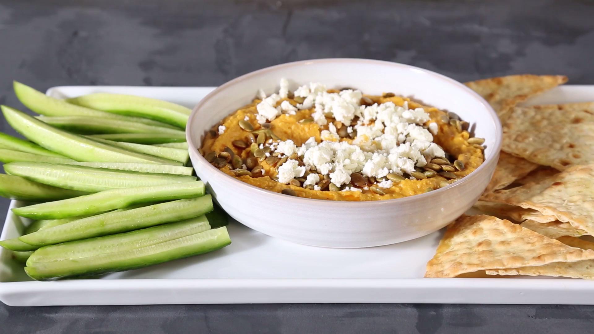 How to Make Smoky Pumpkin Hummus
