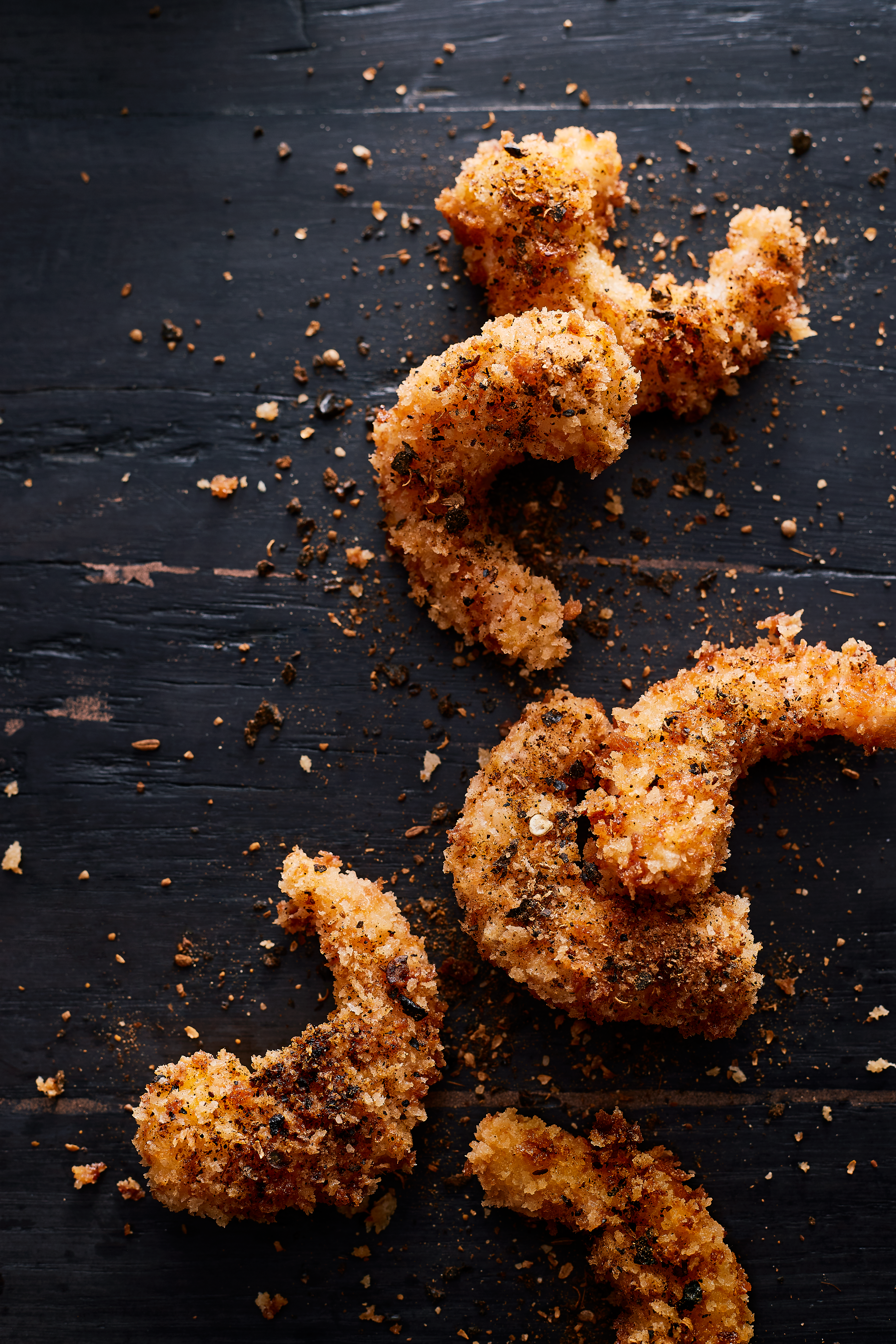 Chile-Dusted Crispy Shrimp Tacos