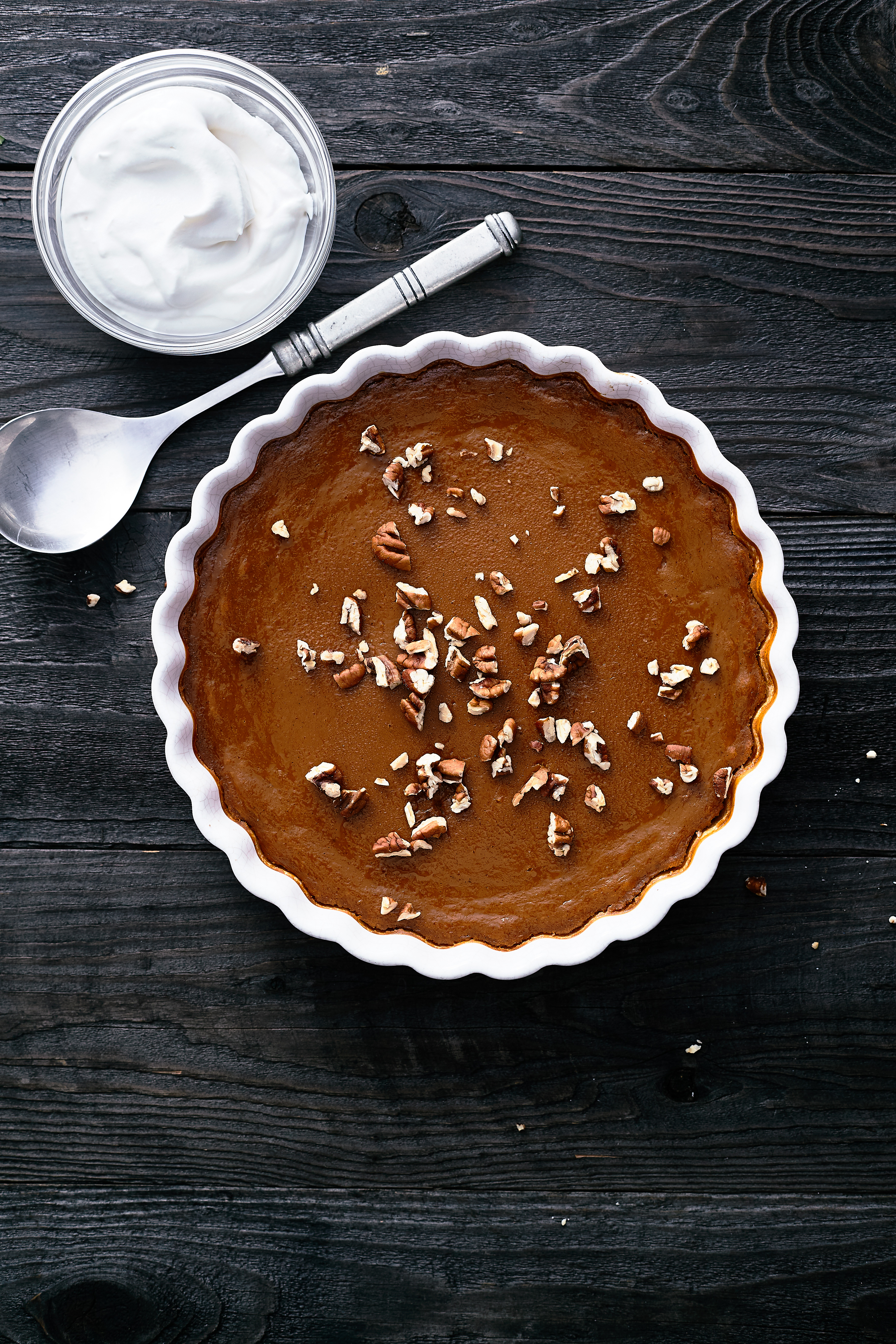Crustless Brown-Sugar Pumpkin Pie