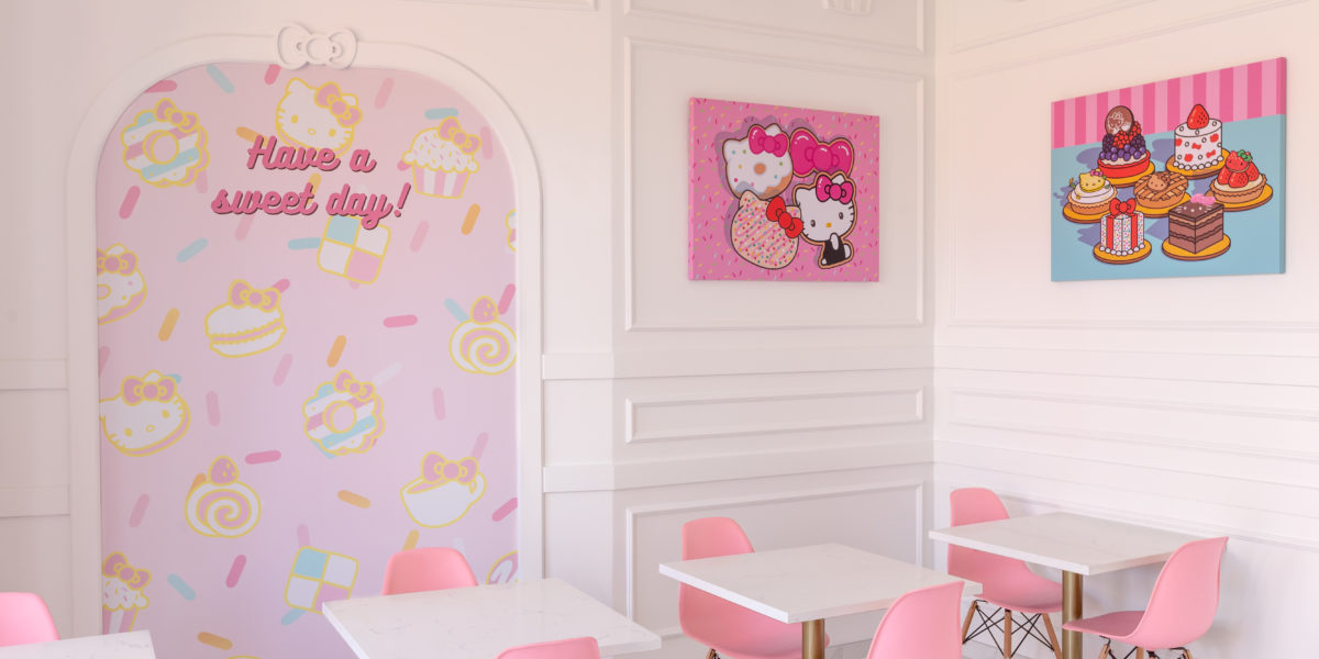 Hello Kitty Grand Cafe in SoCal