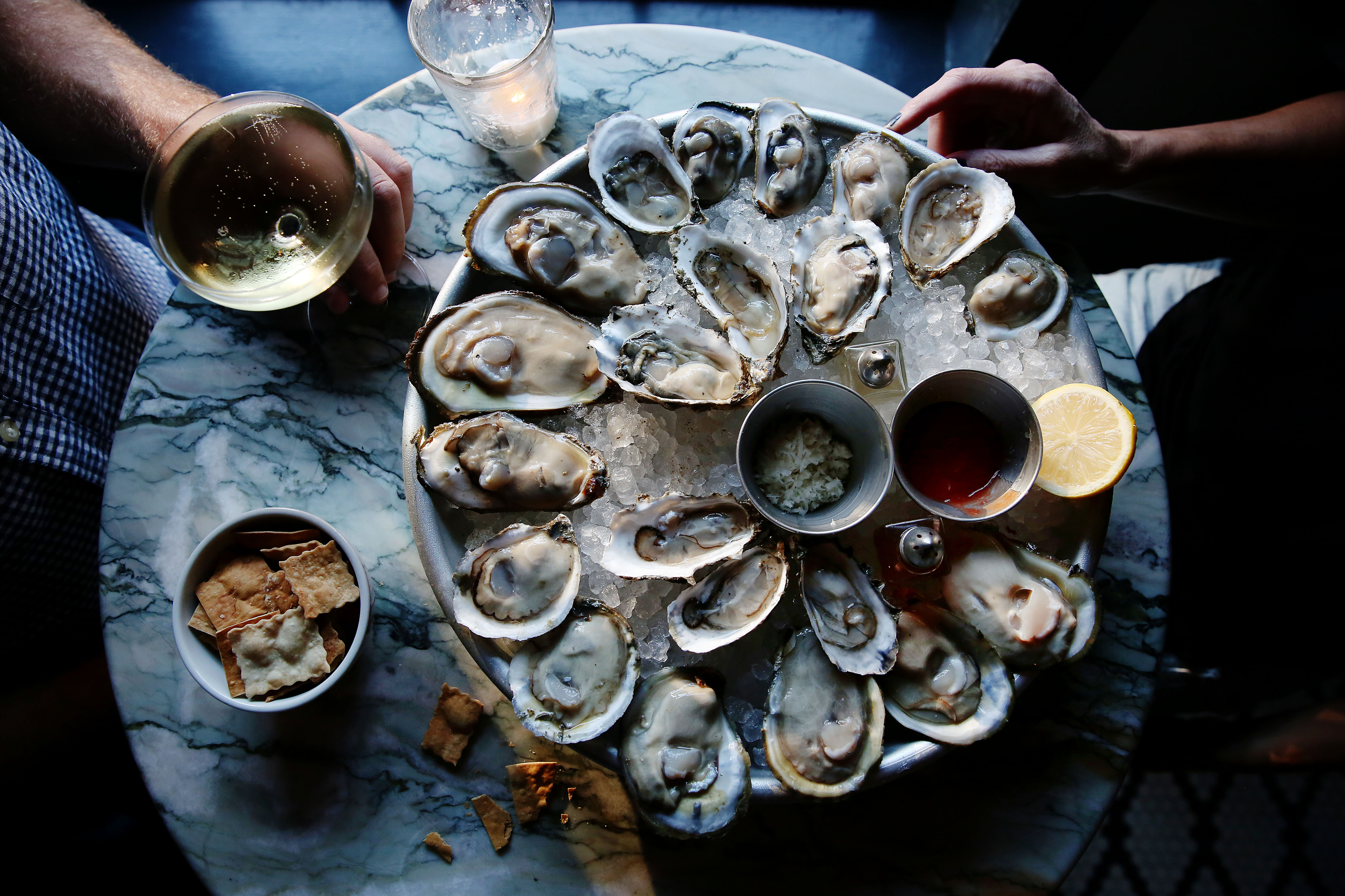 Oysters and Wine