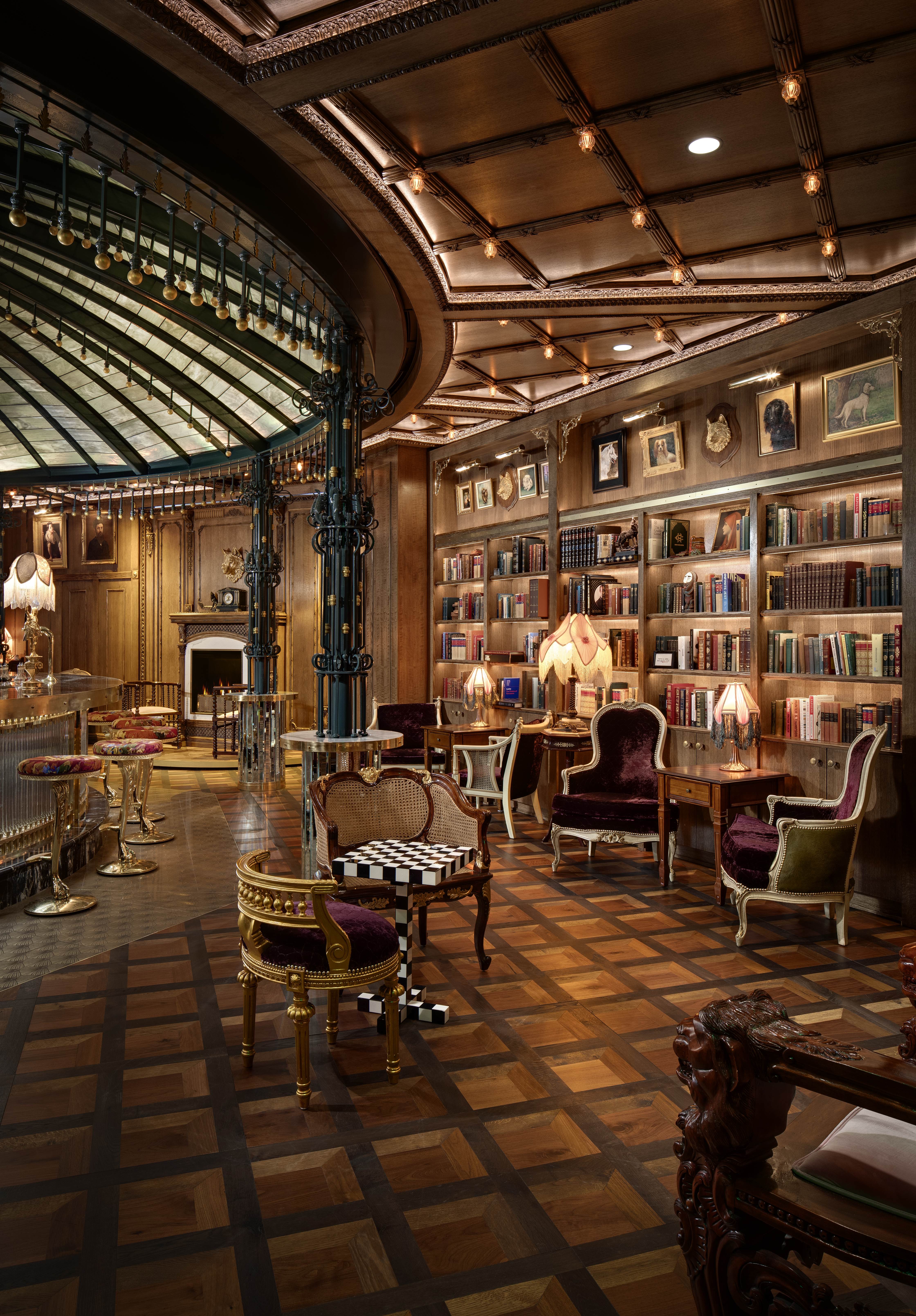 We're Crushing on This Art Nouveau-Style Speakeasy