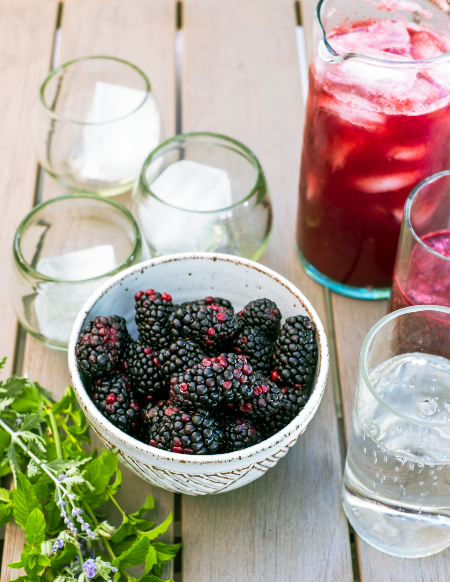 Sparkling Blackberry Shrub Recipe Sunset Magazine