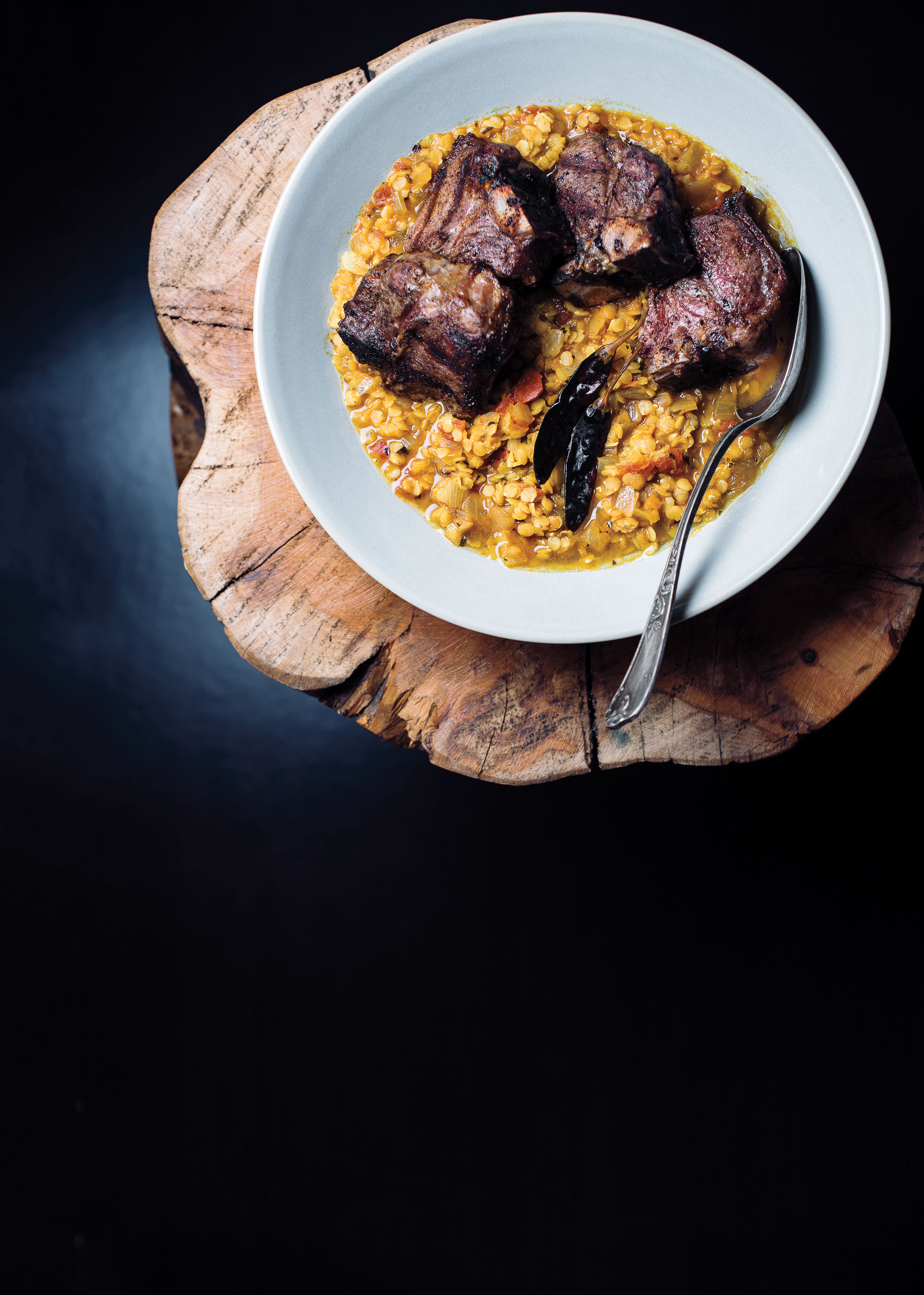 lamb-chops-with-red-lentils