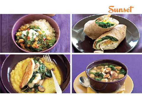 Chicken dinner, same ingredients