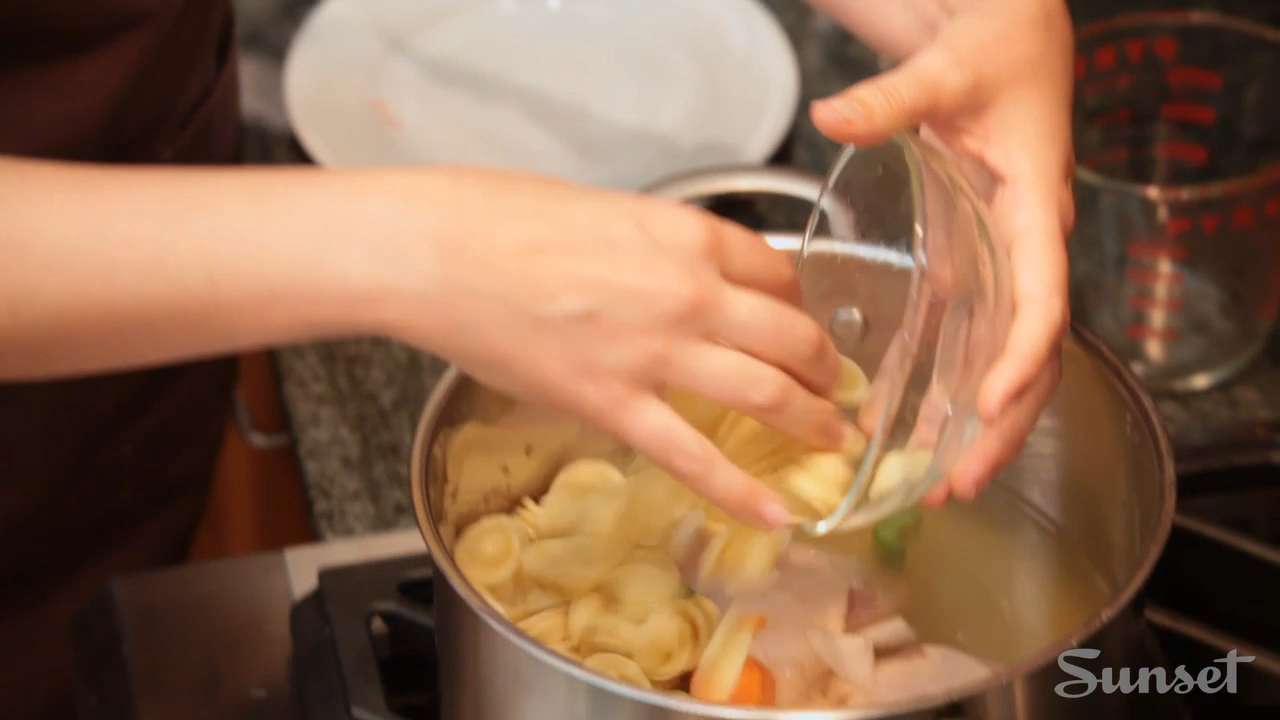 The fastest way to make homemade chicken noodle soup