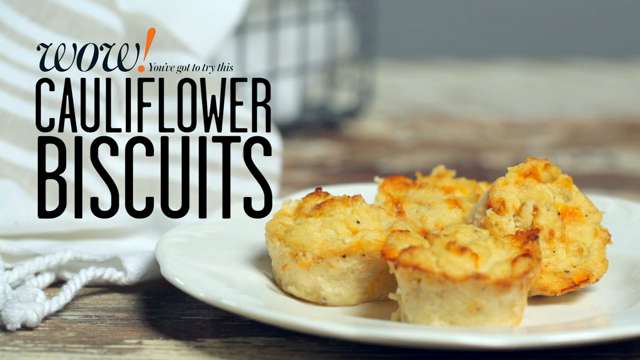 How to make cauliflower biscuits