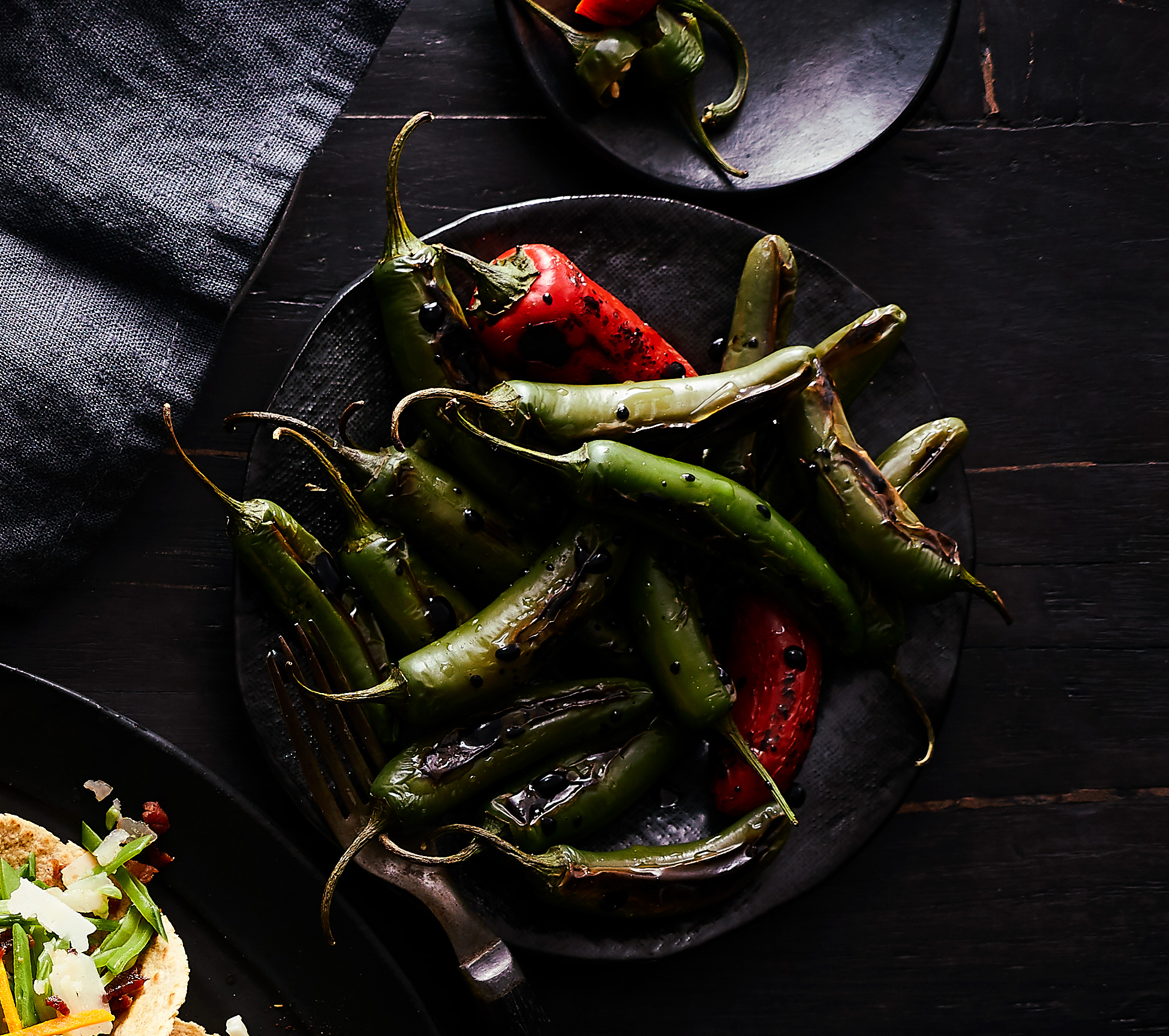 Chiles Toreados (Blistered Chiles)