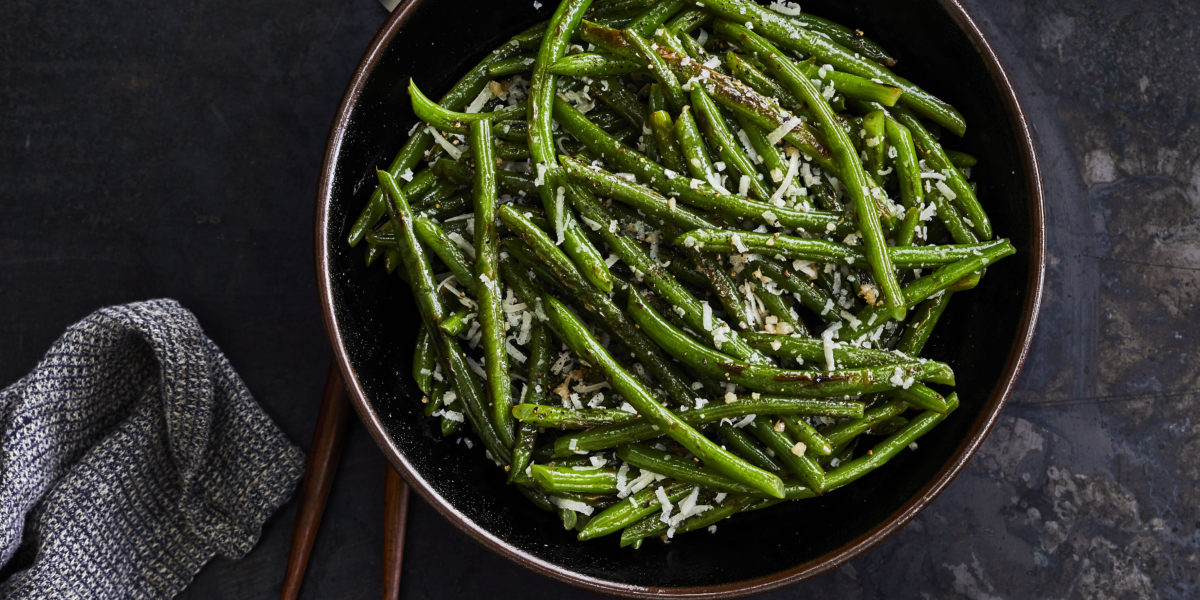 Garlic Green Beans with Manchego Recipe – Sunset Magazine