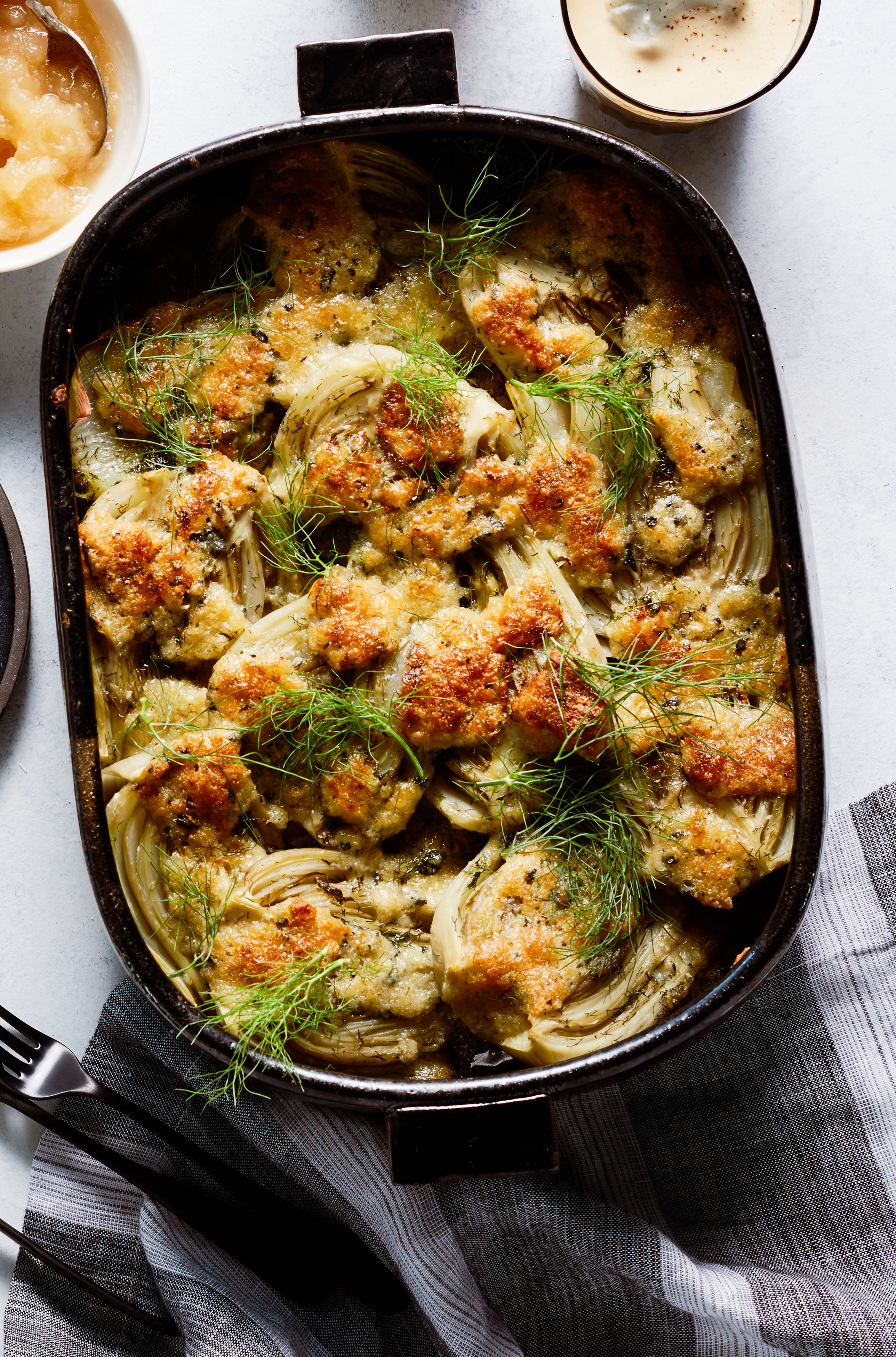 Baked Fennel with Cambozola