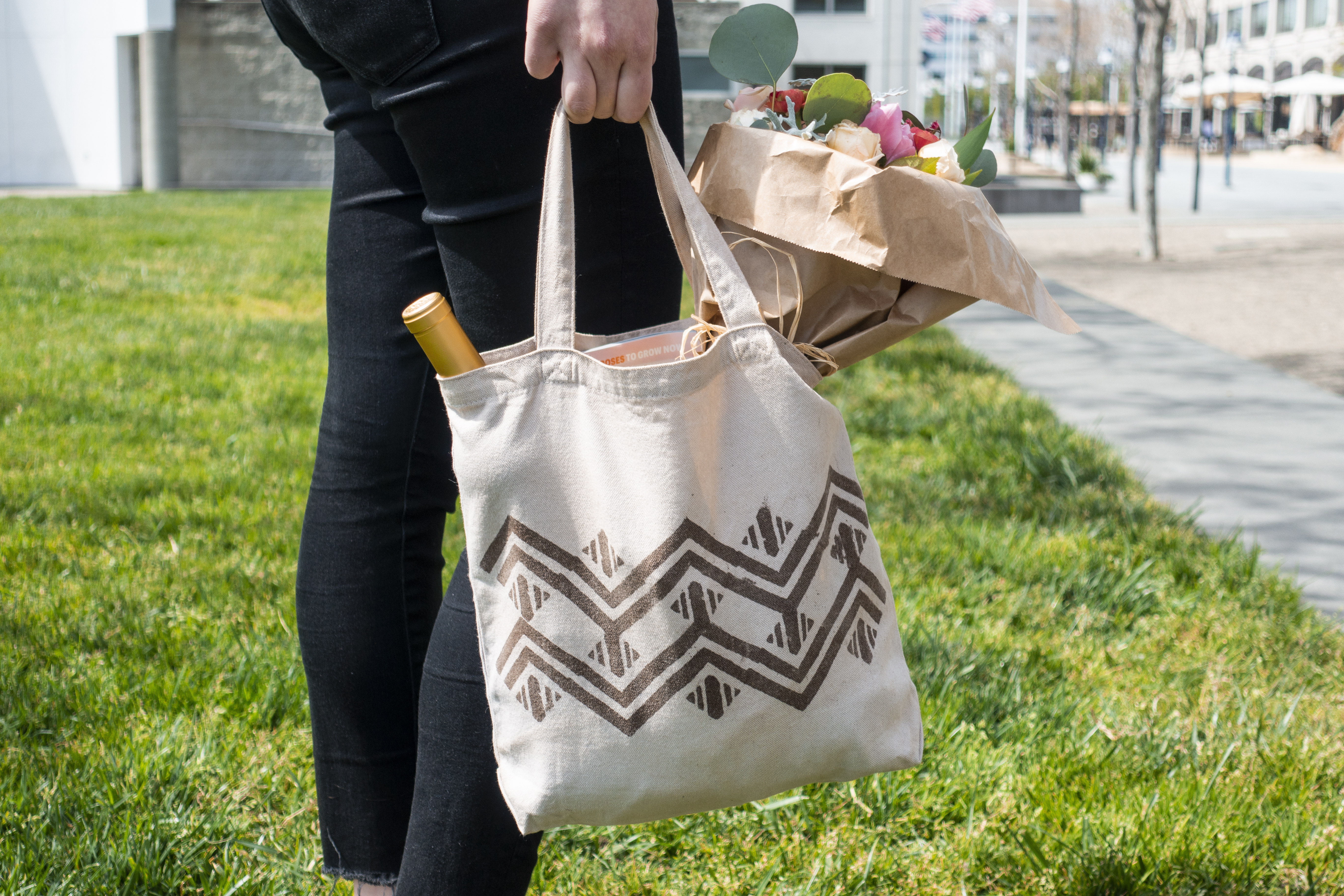 Natural Dye Tote Bag