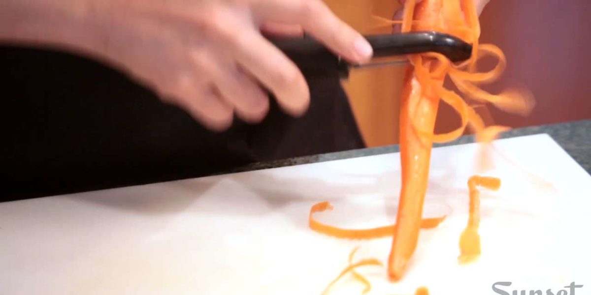 Peeling Vegetables Fast