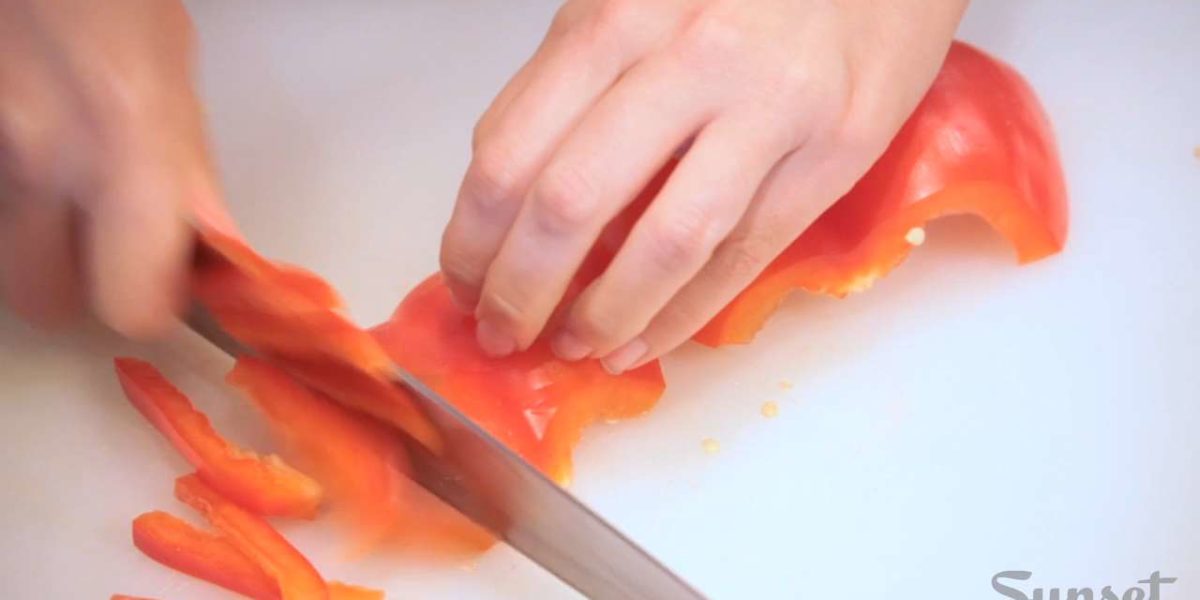 How to Julienne a Pepper