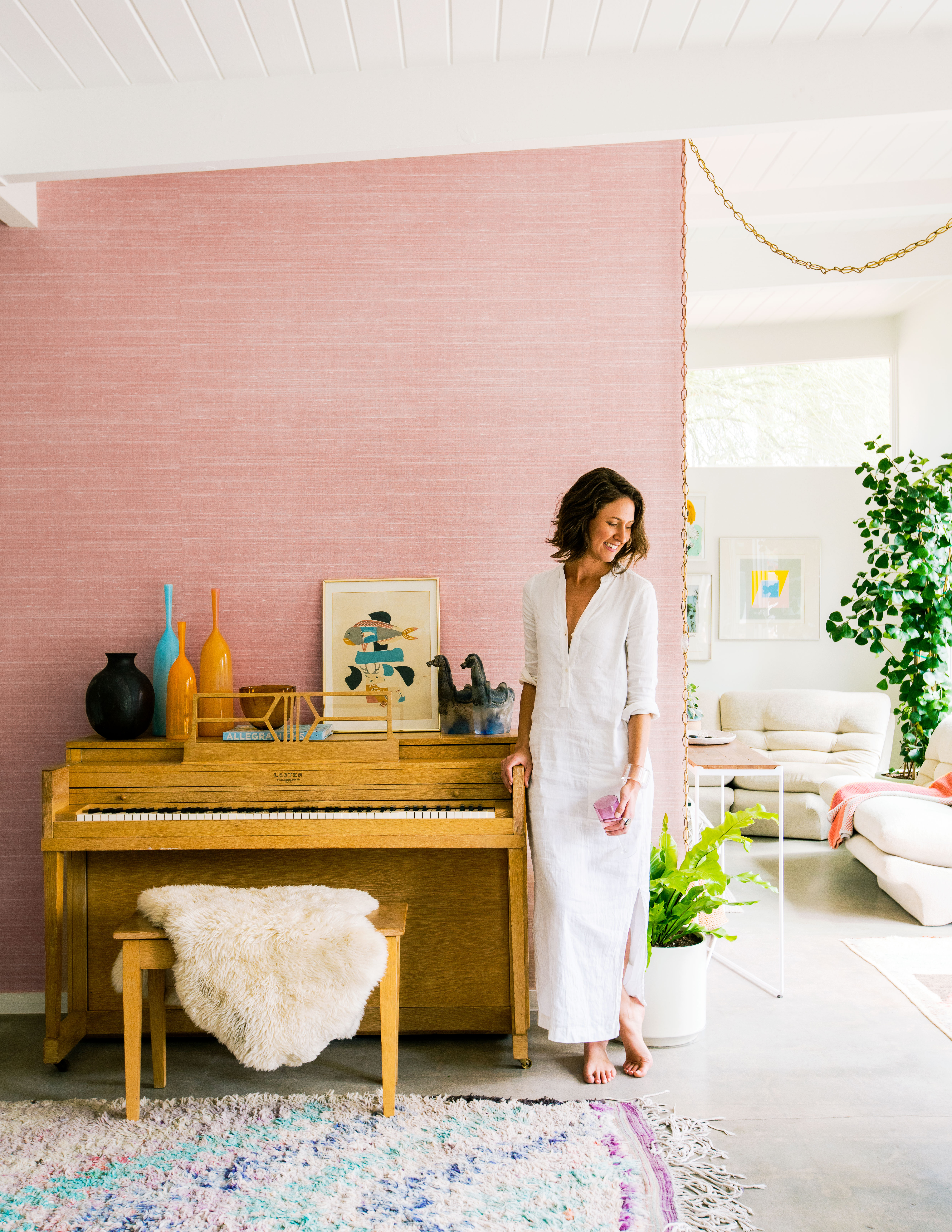 Tour an Artist's Eclectic Desert-Cool Home