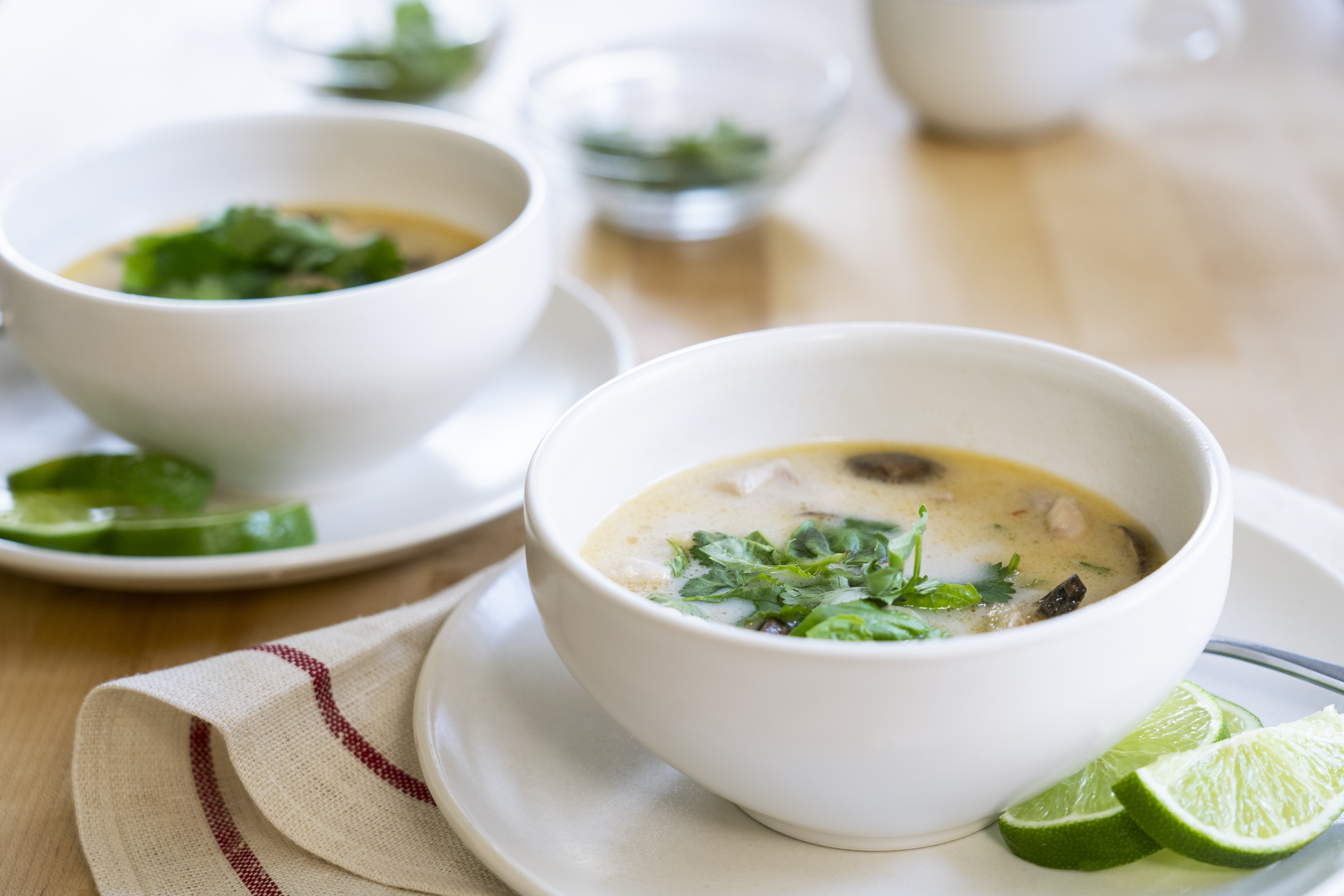 How to Make Thai Chicken Coconut Soup