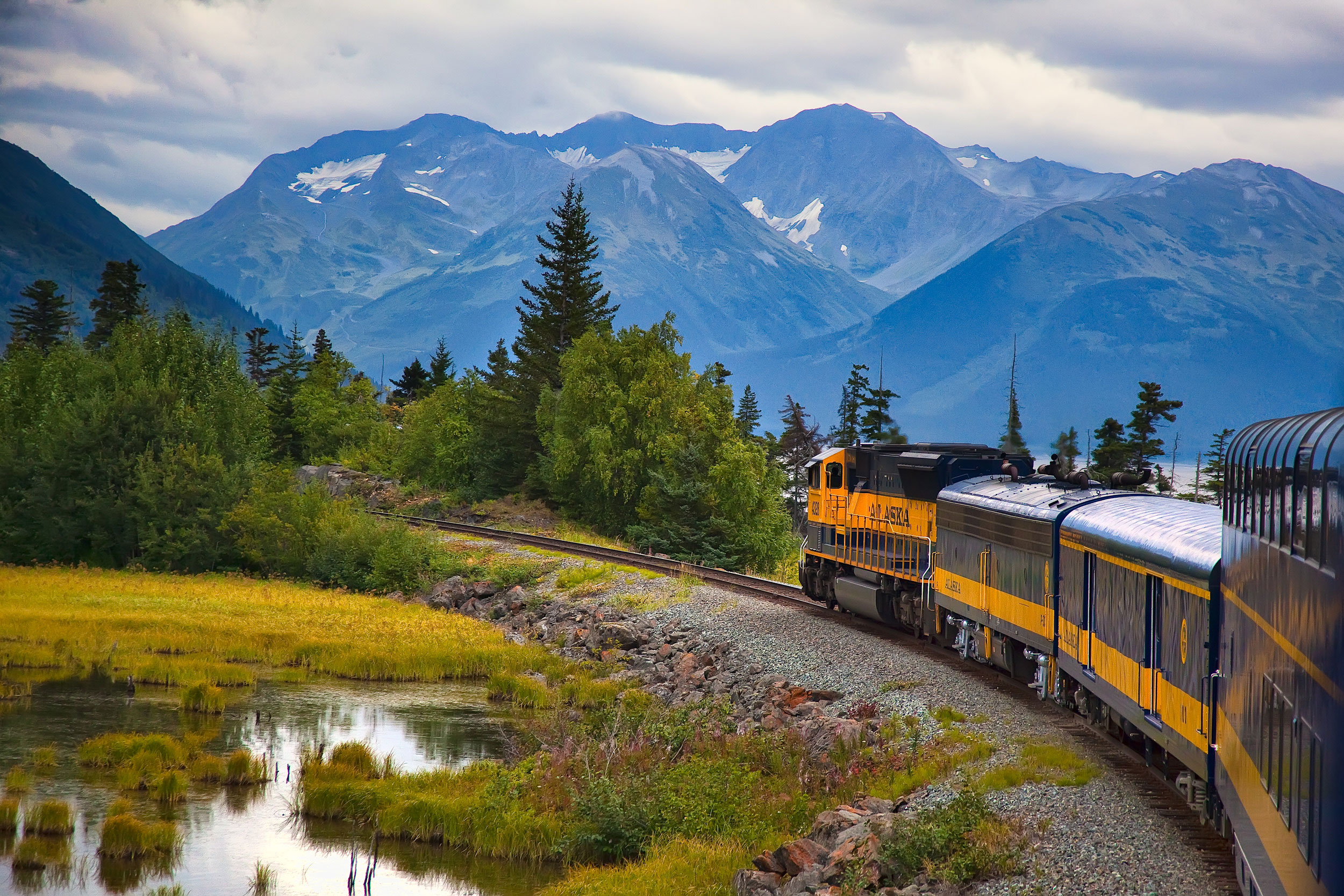 scenic train trips alaska
