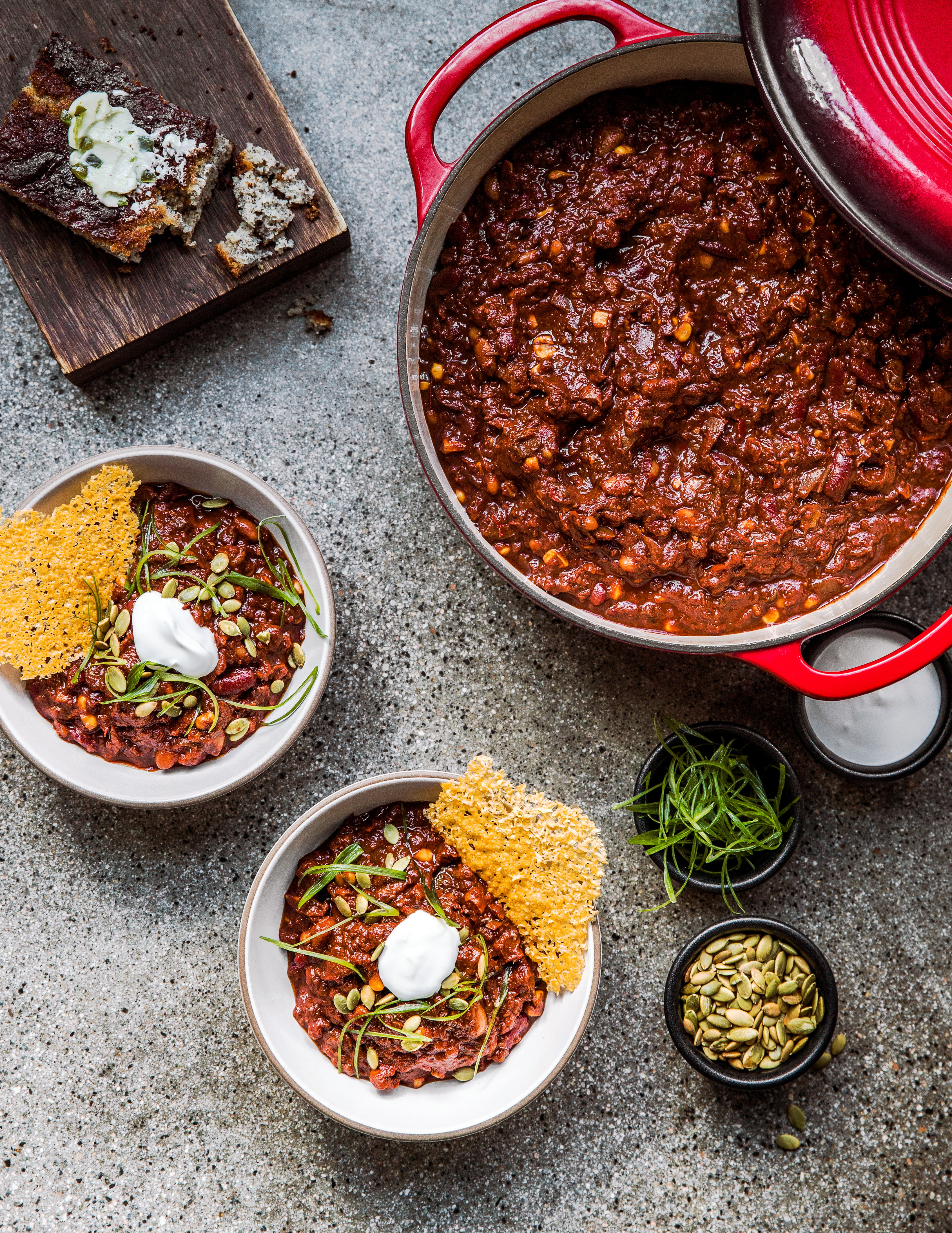 All Our Favorite Crowd-Pleasing Vegetarian Chili Recipes